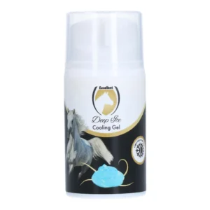 Excellent Deep Ice Gel 50 ml Deep Ice Cooling Gel voor paarden. Verkoelende gel in een blauwe fles met pompdispenser, ideaal voor spierverzorging en herstel. Product van Holland Animal Care. Inhoud 50 milliliter