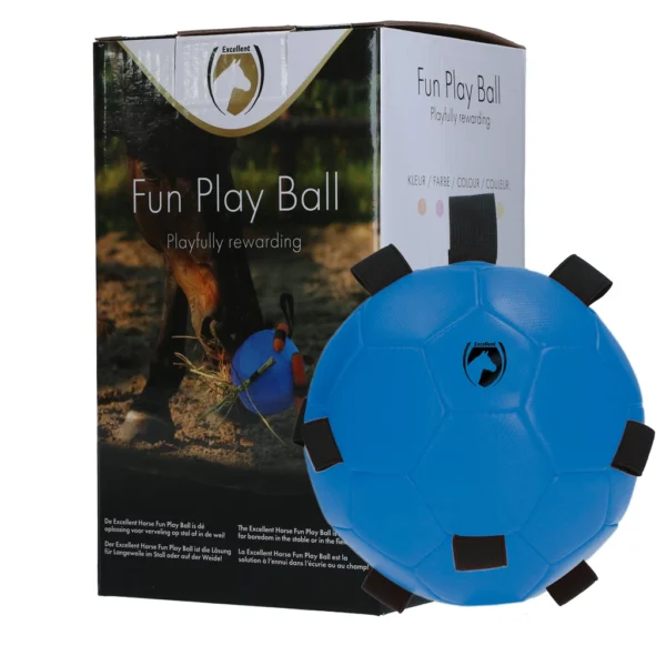 Excellent Horse Fun Play Ball Blauw Excellent Horse Fun Play Ball Beschikbaar in 6 kleuren
