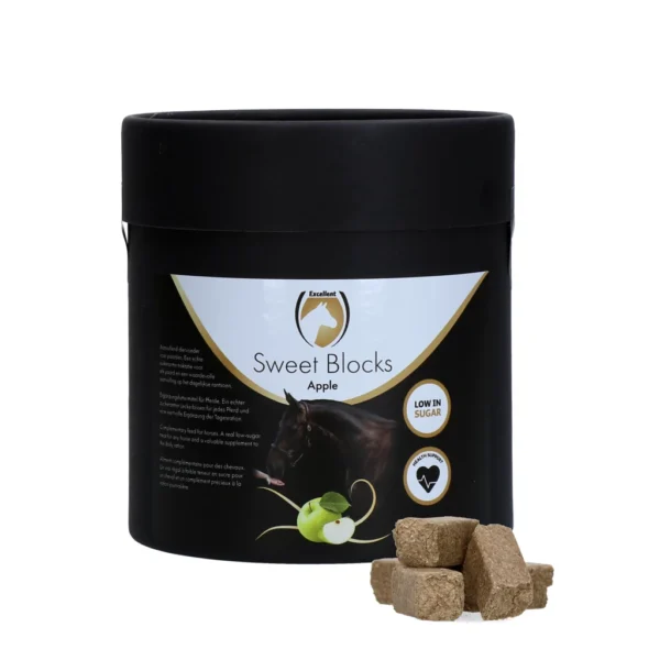 Excellent Horse Sweet Blocks Appel 1,2 kg Excellent Horse Sweet Blocks