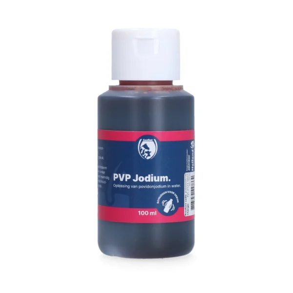 PVP Jodium fles van 100 milliliter, van het merk Excellent.