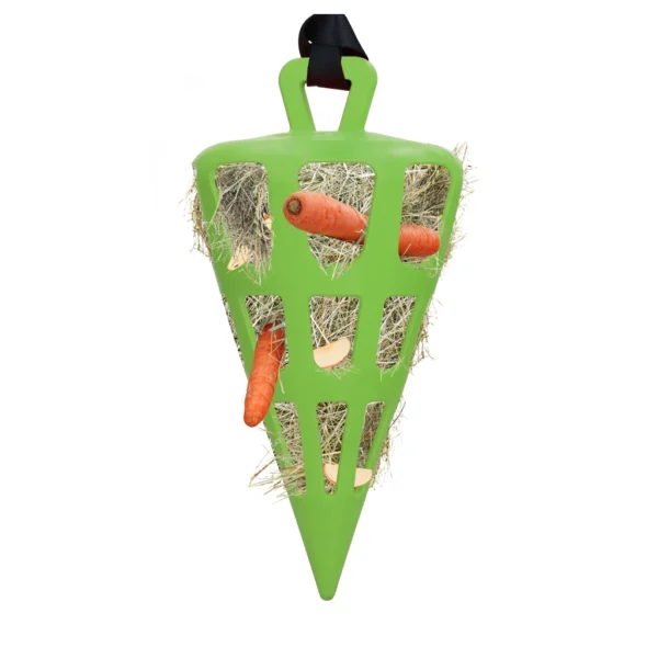 Hay Slow Feeder Fun & Flex Carrot Beschikbaar in 3 kleuren