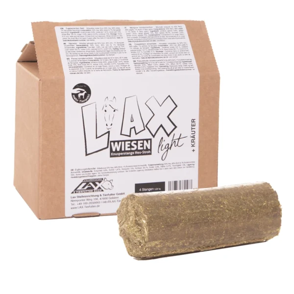Lax Weide Knabbelblok Light HooiStroKruiden Lax Weide Knabbelblok Light Hooi Stro & Kruiden