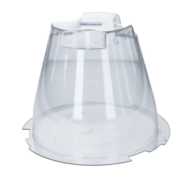 Transparante plastic opvangbak, voor dazenval.