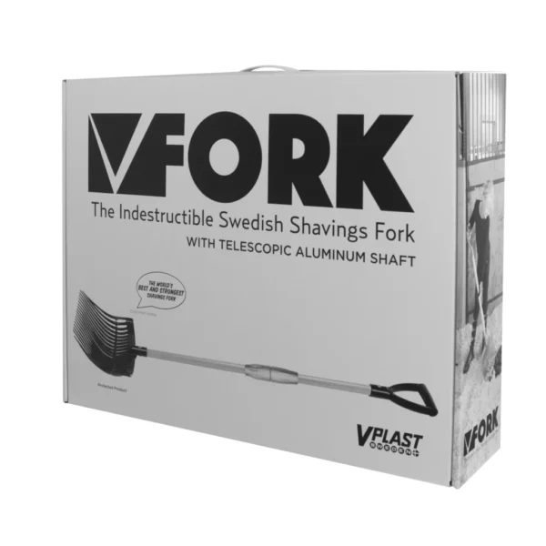 Mestvork met steel Beschikbaar in 4 kleuren