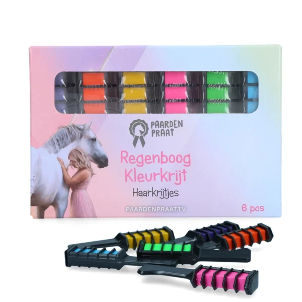 Paardenpraat TV Regenboog Kleurkrijt