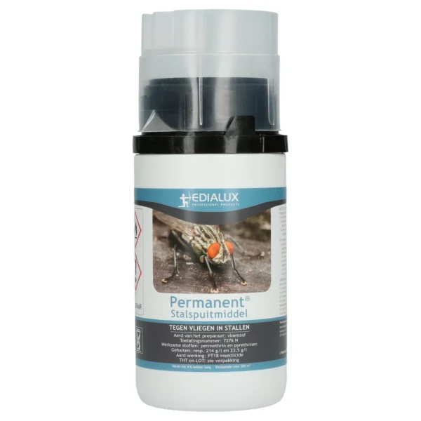 Edialux Permanent stalspuitmiddel tegen vliegen in stallen.
