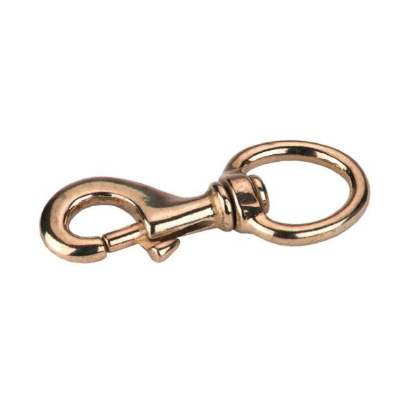 Musketonhaak Goudkleurig los