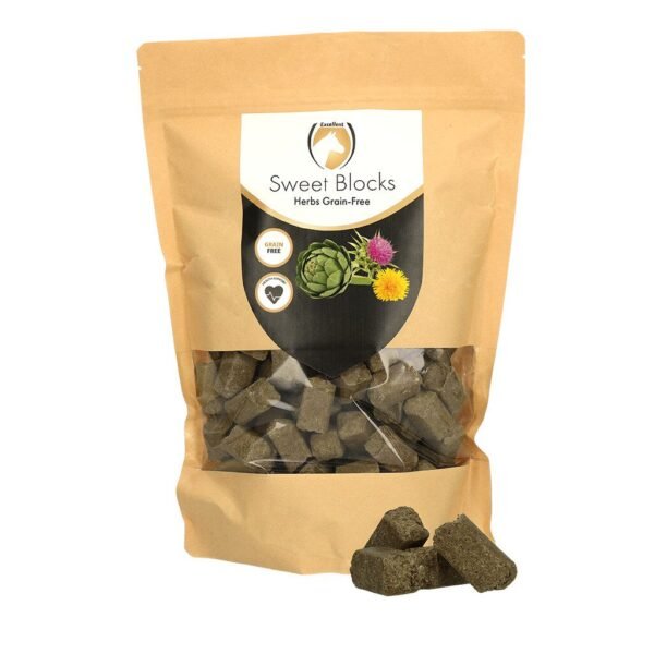 Excellent Horse Sweet Blocks Grain-Free Herbs 1 kg Excellent Horse Sweet Blocks Grain-Free